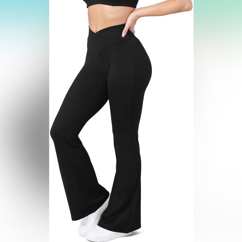 Hegaly Women's Flare Yoga Pants